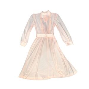 Jennifer Gee Vintage Dress - Blush Rose